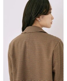 earth music&ecology チェックショートジャケット