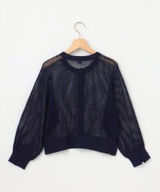 組曲 メッシュニット カーディガン