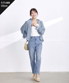 Tiaclasse 【洗える】スカラップニレースニットキャミソール