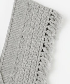 #Newans 【洗える】カシミヤブレンドバルキーデザインニットベスト