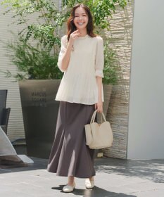 Tiaclasse 【洗える】カットツイルマーメイドスカート