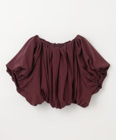 NAVE 【Nave 　洗える・接触冷感】クロップドジャージーブラウス