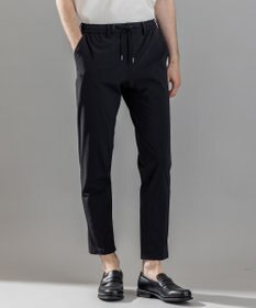 JOSEPH HOMME 新素材【接触冷感性/防しわ性/ストレッチ/洗える/撥水加工】トリコソリッドストレッチ ドロスト付きテーパードパンツ / PEGG CONVERTIBLE