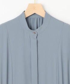 組曲 L 【WEB限定】バックサテンジョーゼット ワンピース