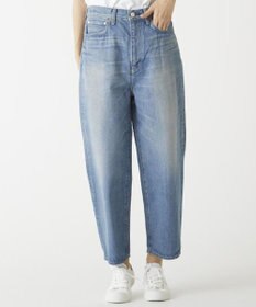 caqu FS ankle boy`s ハイウエストワイドストレートデニム