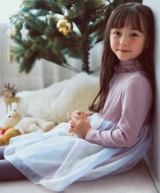 ANY KIDS ドッキング チュール ワンピース