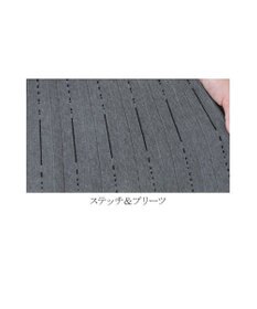 Tiaclasse 【洗える】1枚で着映えするステッチニットワンピース