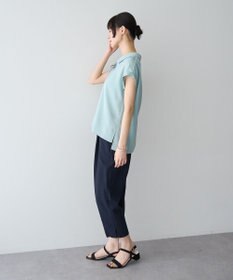 YECCA VECCA 2wayストライプリボンブラウス