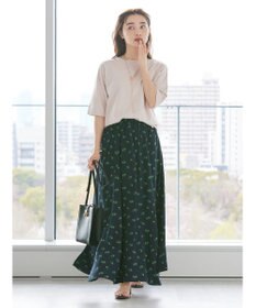 AMERICAN HOLIC ５分袖ボートネックカットプルオーバー