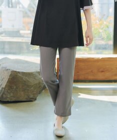 Tiaclasse 日本製デンビスリムストレートパンツ