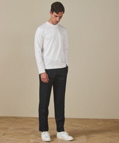 GOTAIRIKU 【保温性/ストレッチ/シワになりにくい】サキソニーストレッチパンツ_ノータック(25年モデル）