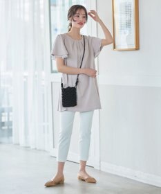 Tiaclasse マクラメショルダーバッグ