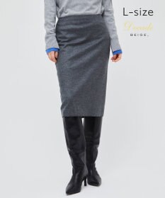 BEIGE， 【L-size】CORBY / タイトスカート