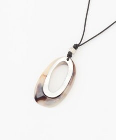 ANY マーブルフープネックレス