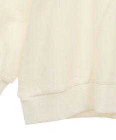 earth music&ecology サイドプリーツ裏起毛プルオーバー