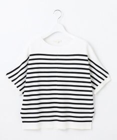 自由区 L 【WEB限定カラーあり・接触冷感・UVカット】クレープストレッチドルマン ニット