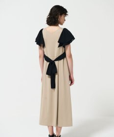 GRACE CONTINENTAL フリルスリーブカットワンピース