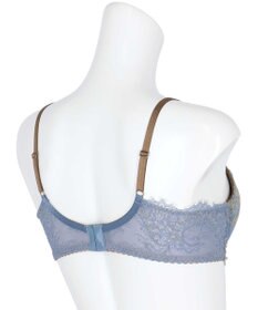 AMPHI ブラジャー 谷間メイク 脇高設計 細身え効果 Gカップまで対応 大きいサイズ 【Glama-Rich グラマリッチ 脇スッキリタイプ】ブラ BYJ603 アンフィ／ワコール