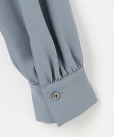 組曲 L 【WEB限定】バックサテンジョーゼット ワンピース