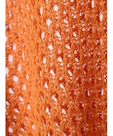 Green Parks メッシュ編みニットプルオーバー