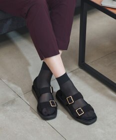 steppi 【洗える】バックルベルト サンダル