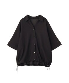 YECCA VECCA 　裾ドロストメッシュシャツ