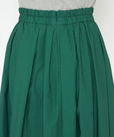 uncrave 【洗濯機洗い可】カラータイプライター フレアスカート（uncrave WHITE）