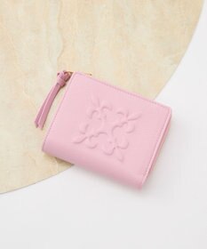 russet 【2025AW新作】エンボスモノグラムハーフウォレット(SO-437)