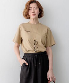 23区 【先行予約】バック刺繍 メッセージロゴ Tシャツ