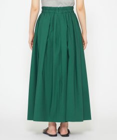 uncrave 【洗濯機洗い可】カラータイプライター フレアスカート（uncrave WHITE）