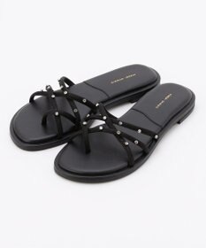 steppi ビジュー トング サンダル