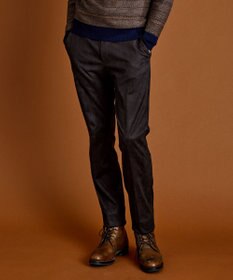 JOSEPH ABBOUD 【ストレッチ/スウェードタッチ/JAPAN素材】 ストレッチスウェード パンツ
