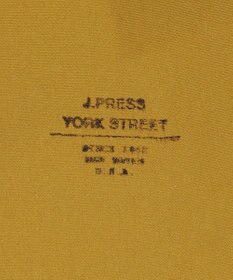 J.PRESS YORK STREET 【UNISEX】ストレッチピーチクロスワークシャツ