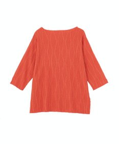 Green Parks ５分袖表面感カットプルオーバー