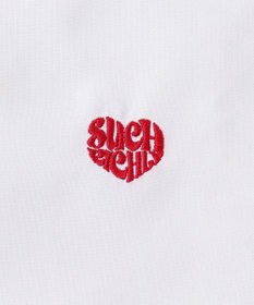 WEGO 【ユニセックス着用ITEM/MLサイズ展開】オックスフォードワンポイントシャツ（LS）