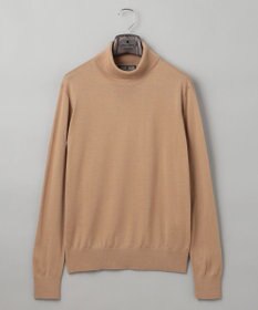 GOTAIRIKU 新色追加【洗える/チクチクしにくい/ピリングしにくい】イタリア糸 ハイゲージ タートルネックニット_WOOL100％