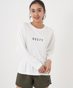 OP／FILA 【RUSTY】ニコちゃんロンT＋ショートパンツ付きビキニ 4点セット水着