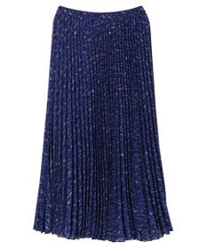 AMERICAN HOLIC 丈違いプリントプリーツスカート