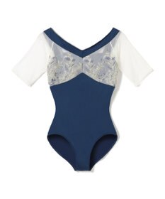 Chacott ハーフスリーブレオタード