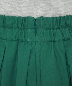 uncrave 【洗濯機洗い可】カラータイプライター フレアスカート（uncrave WHITE）