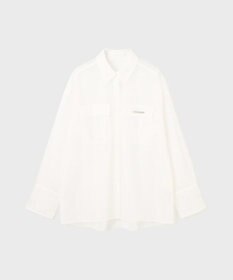 GRACE CONTINENTAL メッシュオーバーシャツ