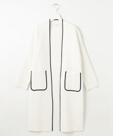 自由区 【洗える】ドライコットンハイゲージニット アウター