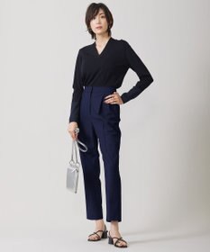 ICB 【接触冷感・UVケア・撥水・洗える】 LooseWeave テーパードパンツ