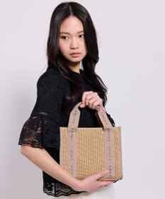 TOCCA 【WEB＆一部店舗限定】DANCING TOCCA SQUARE SUMMER TOTE かごバッグ