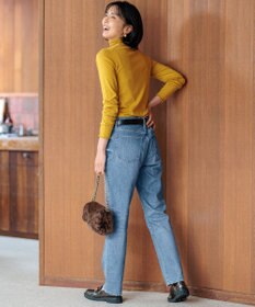 23区 S 【Oggi1月号/CLASSY.11月号掲載】スムージーコットン タートルネック ニット