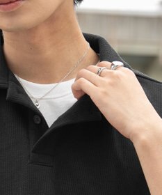 WEGO 【ユニセックス着用ITEM】フェイクレイヤードニットポロシャツ（SS）