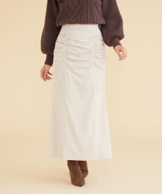 Feroux 【洗える】シュリンクマーメイド スカート