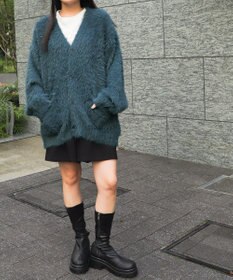 WEGO 【ユニセックス着用ITEM】フェザーカーディガン