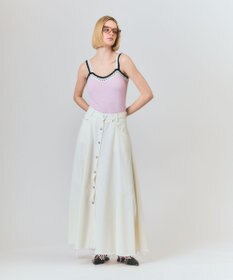 GRACE CONTINENTAL ツイーディーニットキャミ