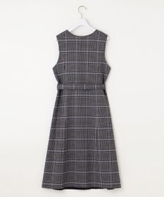 ANY SIS 【美人百花10月号掲載】リバーシブルチェックラップ ワンピース
